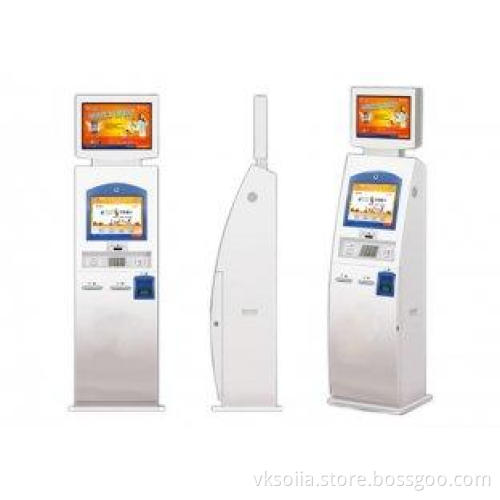 Self Service card charge, bill payment mobile top - up Dual